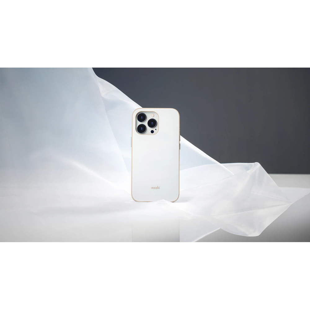 Защитный чехол Moshi iGlaze for iPhone 13 Pro Цвет: Жемчужно-белый